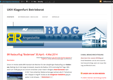 Das UKH Klagenfurt Betriebsratsblog